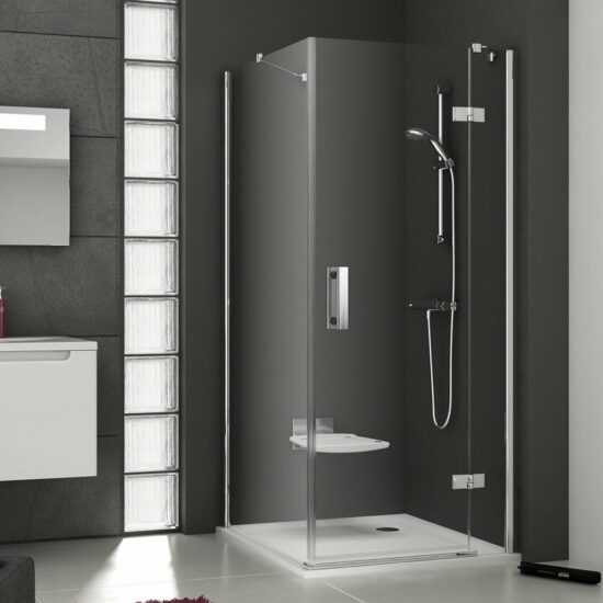 Bočná zástena k sprchovacím dverám 80x190 cm levá Ravak Smartline chróm lesklý 9SL40A00Z1