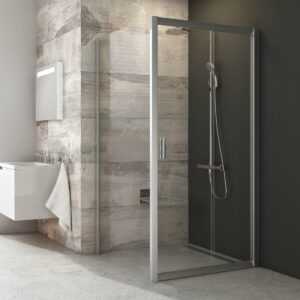 Bočná zástena k sprchovacím dverám 90x190 cm Ravak Blix chróm lesklý 9BH70C00Z1