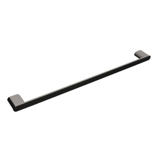 Držiak uterákov SAT Simply R PVD vo farbe PVD gun metal SATDSIMR23GM