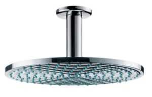 Hlavová sprcha Hansgrohe Raindance S strop vrátane sprchového ramená chróm 27463000