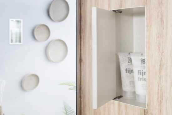 Kúpeľňová skrinka Multi ESS T-BOX k zabudovaniu biela Boxty-W-30X30X14