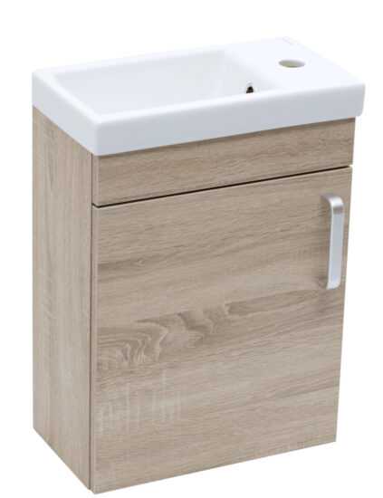 Kúpeľňová skrinka s umývadlom Naturel Vario Dekor 40x50x22 cm dub bardolino mat VARIO240DBDB