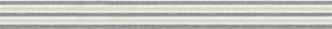 Listela Fineza Vibrazioni graphite 6x60 cm lesk WLASZ020.1