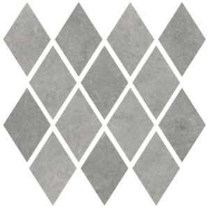 Mozaika Cir Materia Prima metropolitan grey rombo 25x25 cm lesk 1069900