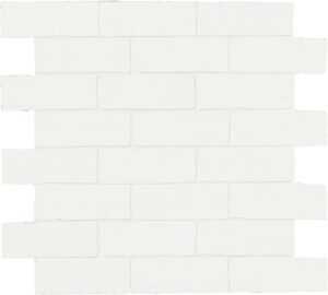 Mozaika Dom Comfort G white brick 33x33 cm mat DCOGMB10