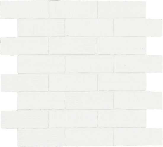 Mozaika Dom Comfort G white brick 33x33 cm mat DCOGMB10