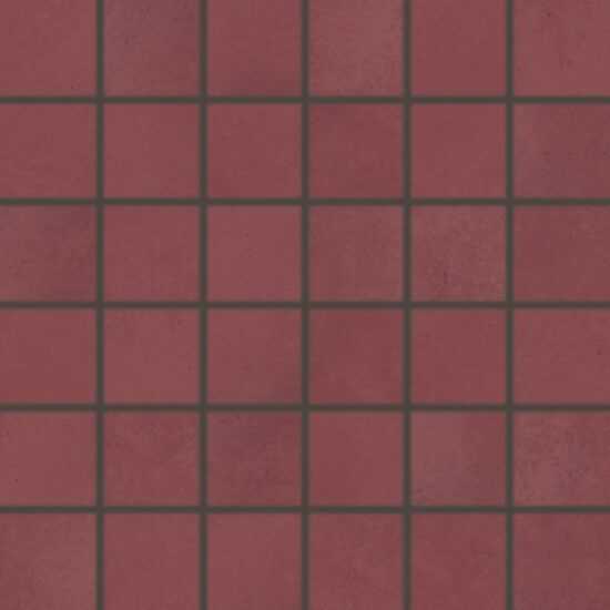 Mozaika Rako Blend bordo 30x30 cm mat WDM06810.1