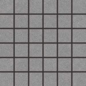 Mozaika Rako Block tmavo šedá 30x30 cm mat DDM06782.1