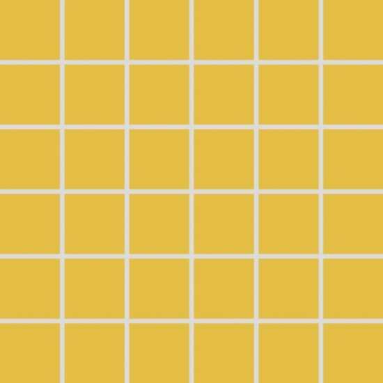 Mozaika Rako Color Two tmavo žltá 30x30 cm mat GDM05142.1