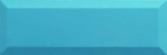 Obklad Ribesalbes Chic Colors teal bisel 10x30 cm lesk CHICC1603