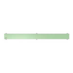 Rošt Alcaplast 115 cm sklo zelená lesk plný GL1202-1150