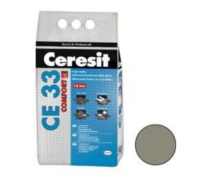 Škárovacia hmota Ceresit CE 33 antracite 5 kg CG1 CE33513