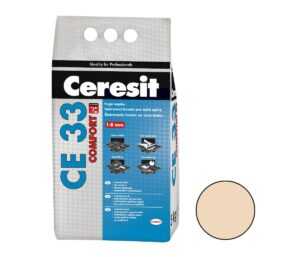 Škárovacia hmota Ceresit CE 33 caramel 5 kg CG1 CE33546