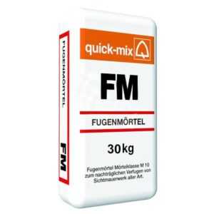 Škárovacia hmota Quick-mix FM bielobéžová 30 kg CG2W QMFMBB