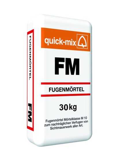Škárovacia hmota Quick-mix FM tmavo šedá 30 kg CG2W QMFMTSE