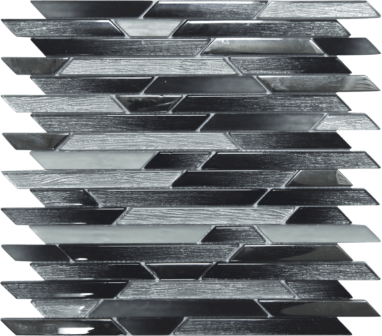 Sklenená mozaika Mosavit Belart gris 30x30 cm mat / lesk BELARTGR