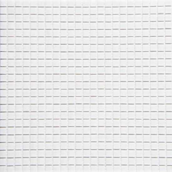 Sklenená mozaika Mosavit Mikros Bianco 30x30 cm mat MIKROSBI