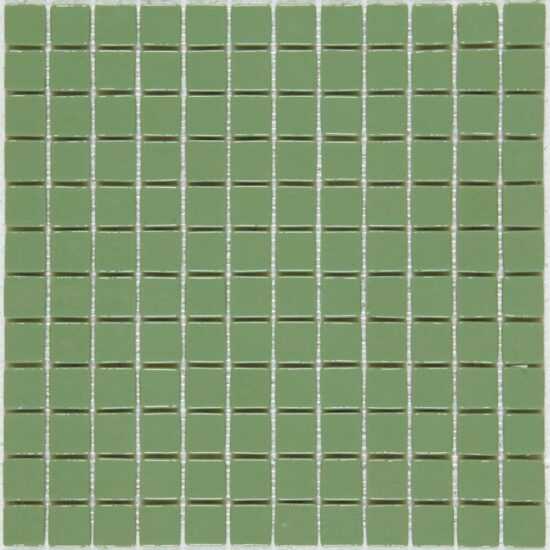 Sklenená mozaika Mosavit Monocolores Verde 30x30 cm lesk MC302