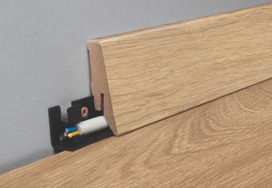 Soklová lišta MDF 18x58 Naturel dĺžka 2