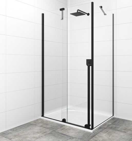 Sprchovací kút obdĺžnik 140x80 cm SAT Walk-in Xmotion SATBWIXM140STE80C