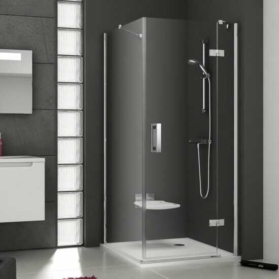Sprchové dvere 100x190 cm pravá Ravak Smartline chróm lesklý 0SPABA00Z1