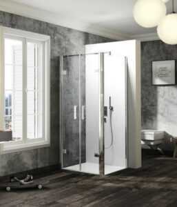 Sprchové dvere 100x200 cm Huppe Solva pure chróm lesklý ST4103.092.322