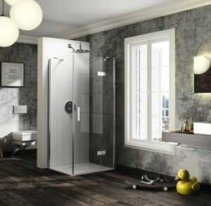 Sprchové dvere 100x200 cm pravá Huppe Solva pure chróm lesklý ST0709.092.322