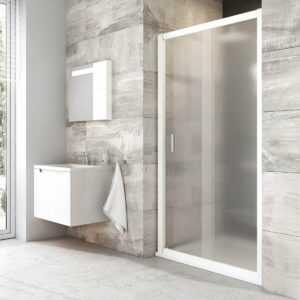 Sprchové dvere 110x190 cm Ravak Blix biela 0PVD0100ZG