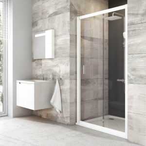 Sprchové dvere 120x190 cm Ravak Blix biela 0PVG0100Z1