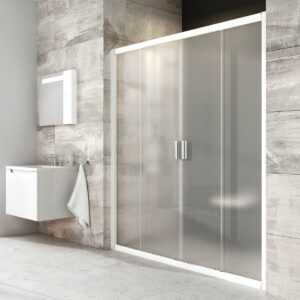 Sprchové dvere 120x190 cm Ravak Blix biela 0YVG0100ZG