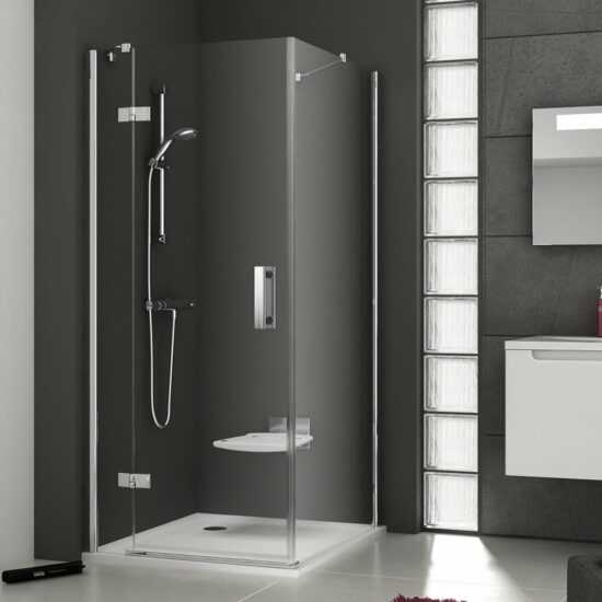 Sprchové dvere 120x190 cm levá Ravak Smartline chróm lesklý 0SLGBA00Z1