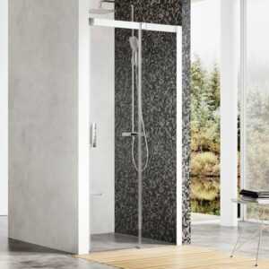 Sprchové dvere 120x195 cm pravá Ravak Matrix biela 0WPG0100Z1