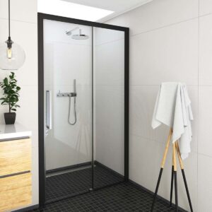 Sprchové dvere 120x205 cm pravá Roth Exclusive Line čierna matná 565-120000P-05-02