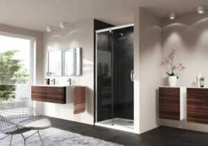 Sprchové dvere 130x190 cm levá Huppe Aura elegance chróm lesklý 401405.092.322