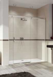 Sprchové dvere 160x200 cm pravá Huppe Aura elegance chróm lesklý 401904.092.322