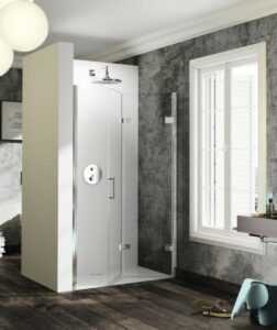 Sprchové dvere 70x200 cm pravá Huppe Solva pure chróm lesklý ST4401.092.322