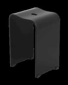 Stolička sprchová SAT volně stojící plast čierna SATSTOLPLASTC