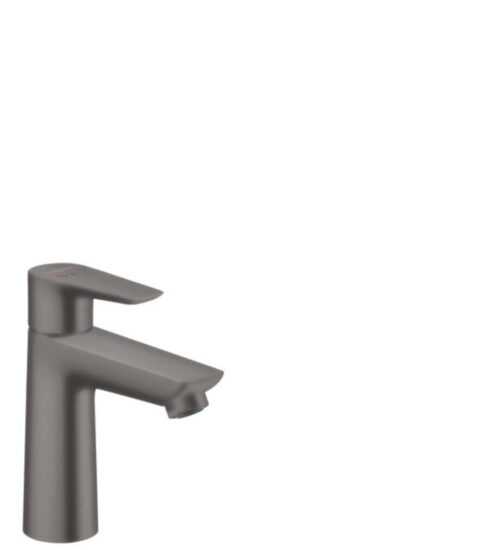 Umývadlová batéria Hansgrohe Talis E s výpusťou kartáčovaný černý chrom 71713340