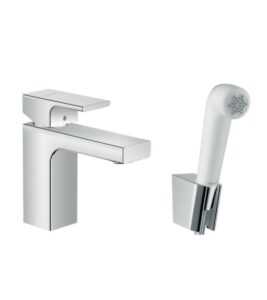 Umývadlová batéria Hansgrohe Vernis Shape s bidetovú spŕškou chróm 71216000