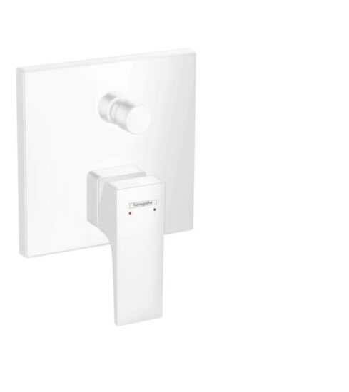 Vaňová batéria Hansgrohe Metropol bez podomietkového telesa matná bílá 32546700