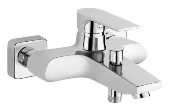 Vaňová batéria Novaservis Algeo Square bez sprchového setu chróm 82020/1