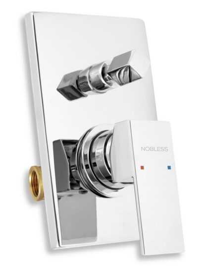 Vaňová batéria Novaservis Edge vrátane podomietkového telesa chróm 36050R