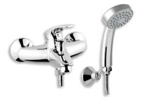 Vaňová batéria Novaservis Metalia 57 so sprchovacím setom 150 mm chróm 57020