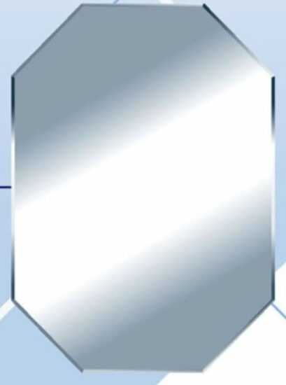 Zrkadlo s fazetou Amirro Diamant 40x60 cm 712-123