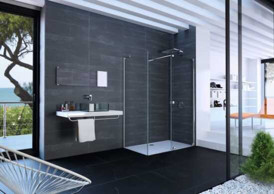 Bočná zástena k sprchovacím dverám 90x200 cm Huppe Xtensa pure chróm lesklý XT0307.069.322