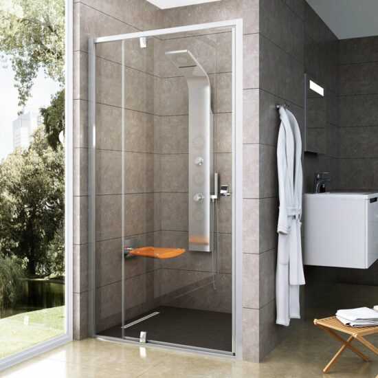 Sprchové dvere 100x190 cm Ravak Pivot chróm lesklý 03GA0C00Z1