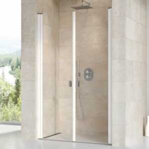 Sprchové dvere 110x195 cm Ravak Chrome biela 0QVDC10LZ1