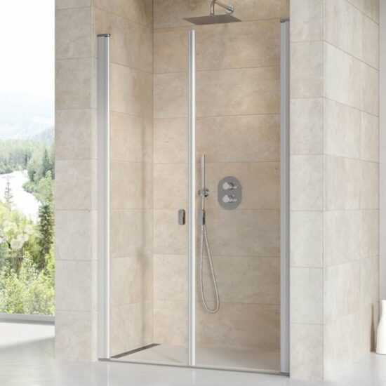 Sprchové dvere 90x195 cm Ravak Chrome chróm matný 0QV7CU0LZ1