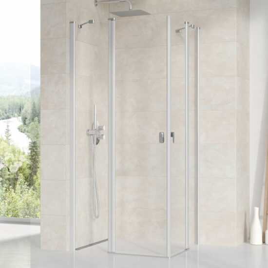 Sprchový kút 120x195 cm Ravak Chrome chróm matný 1QVG0U00Z1