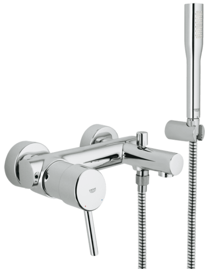 Vaňová batéria Grohe Concetto New so sprchovacím setom 150 mm chróm 32212001